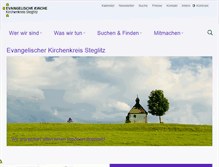 Tablet Screenshot of kirchenkreis-steglitz.de